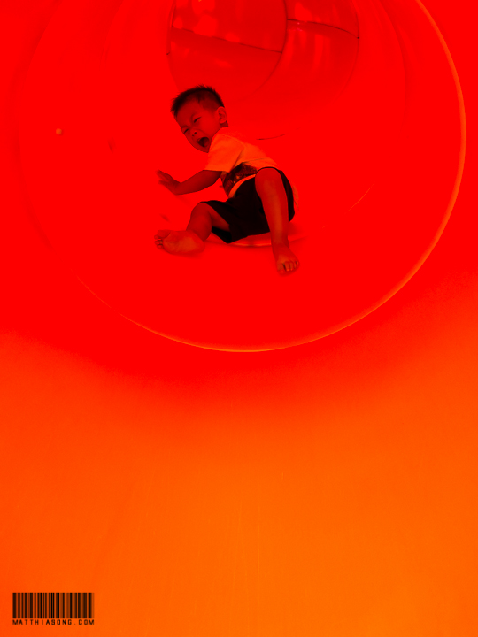 I love slides! Weeeee!