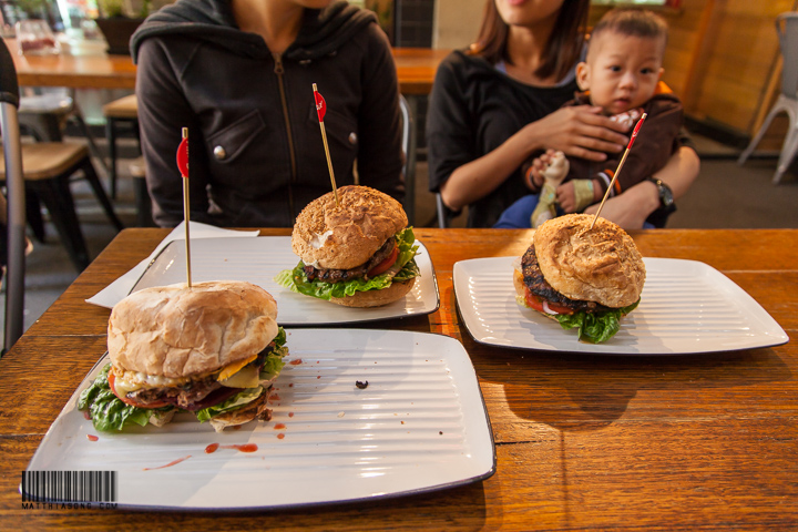 Burgers for breakfast