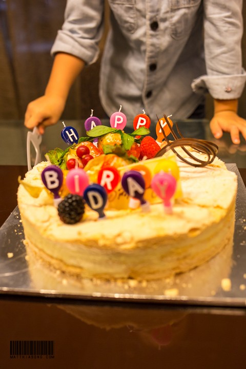 My birthday cake with lotsa lotsa candles!