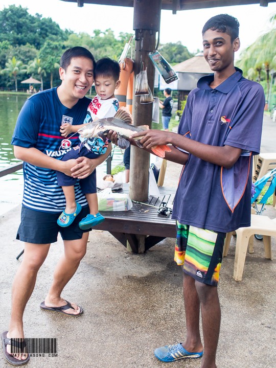 One with the helper!