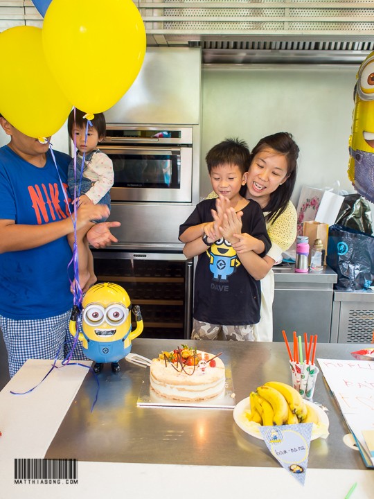 Singing my birthday song